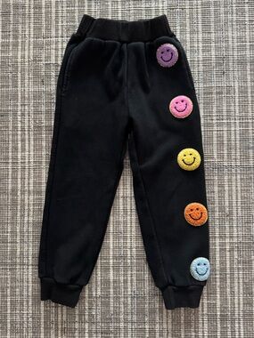Rainbow emoji sweatpants